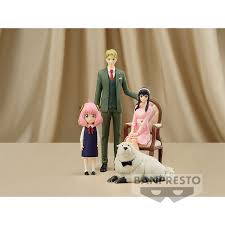 Banpresto SPY×FAMILY FAMILY PHOTO FIGURE ANYA FORGER & BOND FORGER 11cm