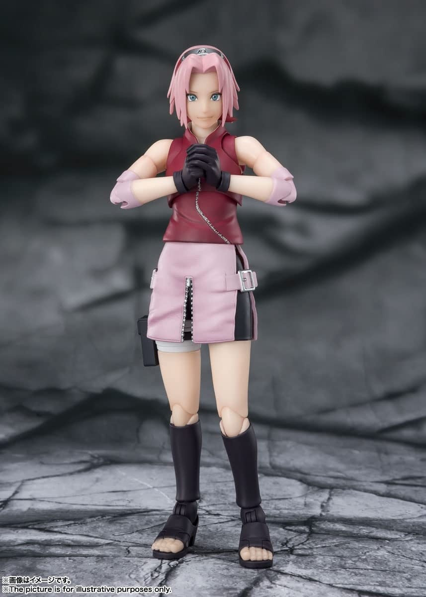 Bandai Tamashii Nations Naruto Shippuden S.H. Figuarts Sakura Haruno -Inheritor of Tsunade's indominable will-