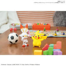 Pokemon Plastic Model Collection Quick!! 05 Scorbunny (Plastic model)