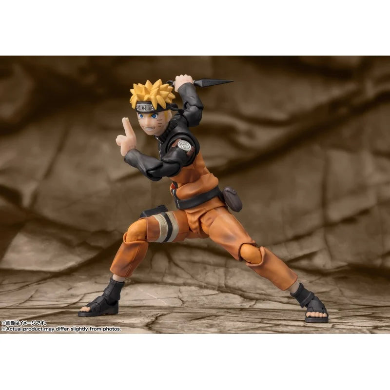 BANDAI Tamashii S.H.Figuarts NARUTO UZUMAKI -Battle Scarred Edition- -TNT Exclusive