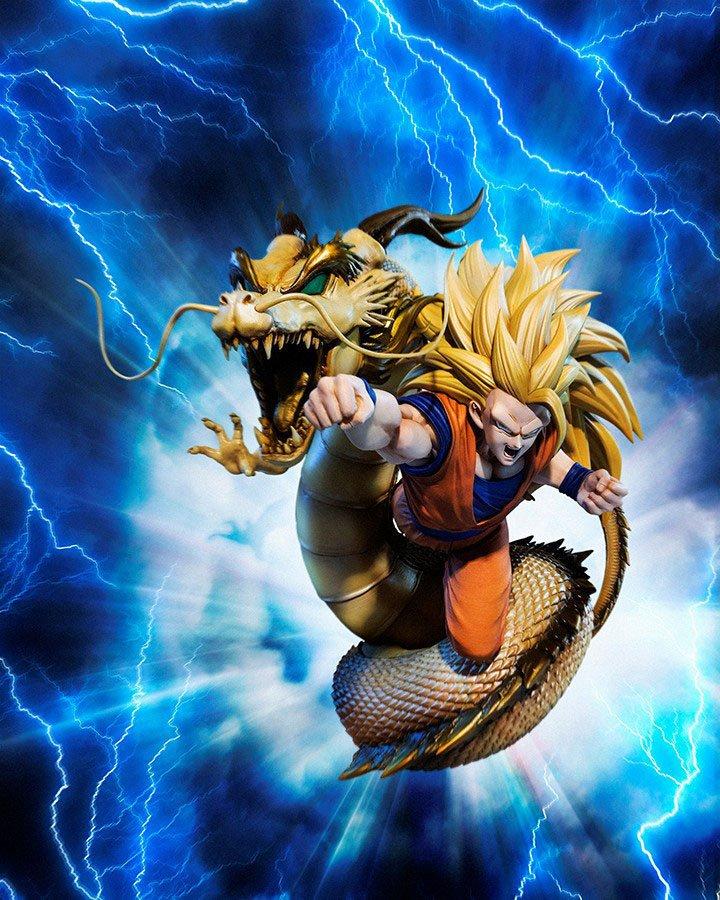 Bandai Figuarts Zero Tamashii Web Shop Exclusive PVC Figrue: Super Saiyan 3 Son Goku Dragon Fist Explosion "Dragon Ball Z"