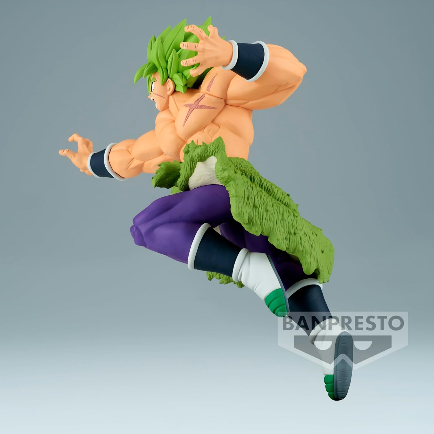 Banpresto - Figurine Dragon Ball Z Super - Super Saiyan Broly Match Makers 19cm