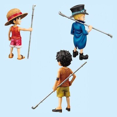 BANPRESTO ONE PIECE DX Figure GRANDLINE CHILDREN vol.1 vol.2 Luffy Sabo Ace (Set of 3) 14cm