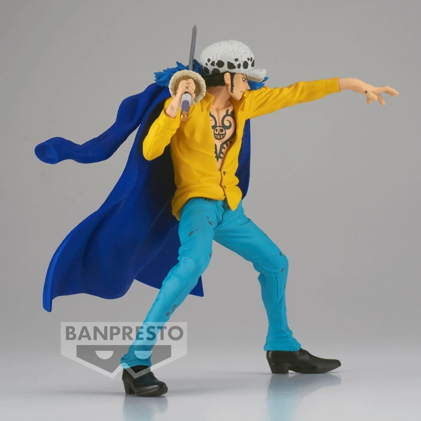 BANPRESTO ONE PIECE Trafalgar Law BATTLE RECORD COLLECTION Figure 16cm
