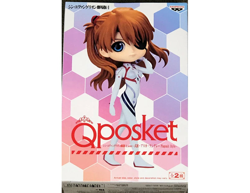 Banpresto Q posket Cranenking Figure - Asuka Shikinami Langley(Normal Color) "Evangelion"