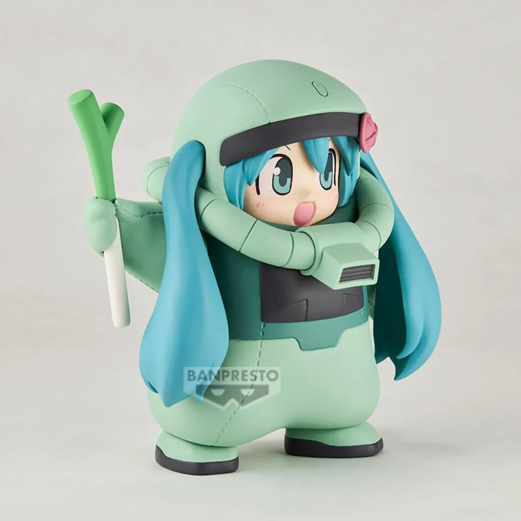 BANPRESTO Hatsune Miku Zaku Costume ver. Figure Gundam 45 Anniversary 15cm