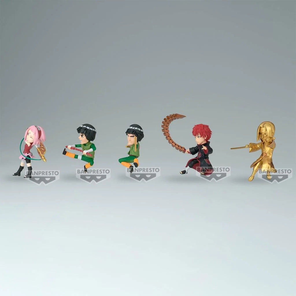 Banpresto - NARUTO NARUTOP99 WORLD COLLECTABLE FIGURE (Set of 5)