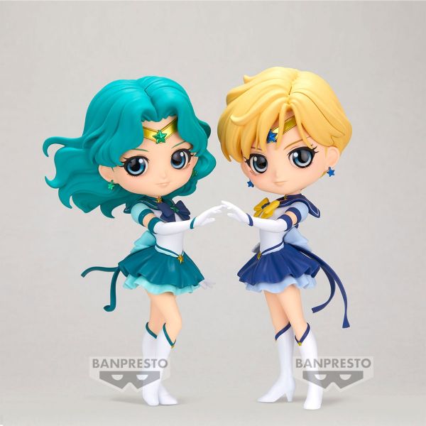 Banpresto Q posket Cranenking Figure - Eternal Sailor Neptune (Ver.A) "Pretty Guardian Sailor Moon Cosmos The Movie"