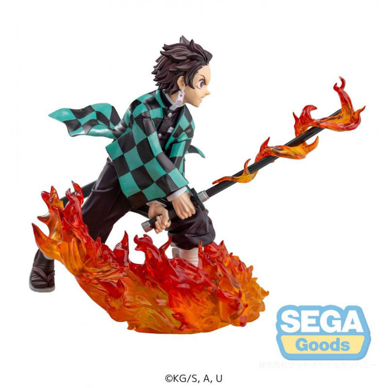 SEGA Demon Slayer Tanjiro Kamado Swordsmith Village Arc Xross Link Figure