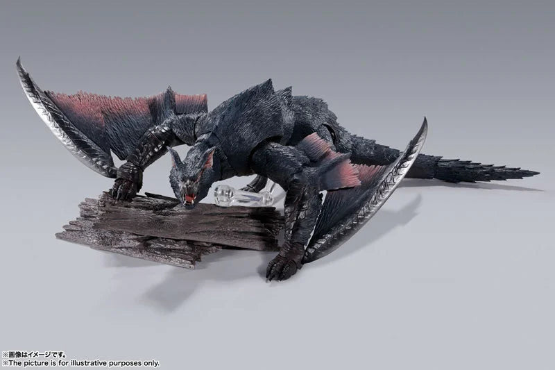 Bandai S.H. MonsterArts Nargacuga Figure (Monster Hunter)