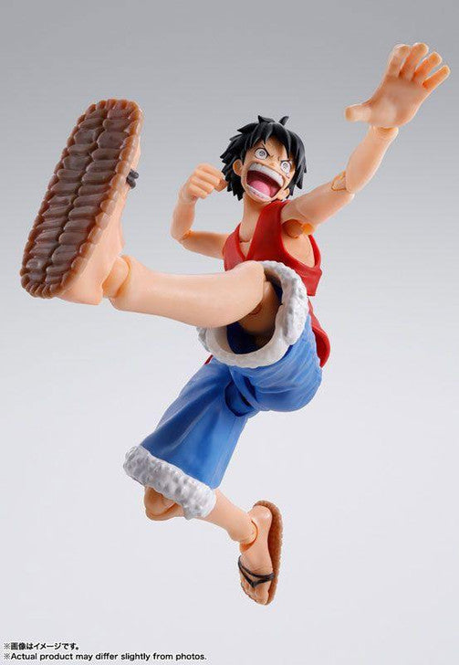 Bandai S.H. Figuarts Monkey D. Luffy -Romance Dawn- Figure (One Piece)