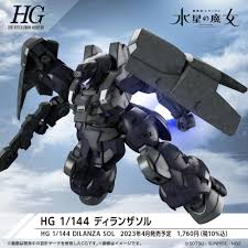 Bandai HG 1/144 Dilanza Sol Plastic Model (Gundam: The Witch from Mercury)