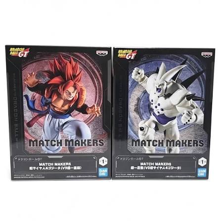 DRAGON BALL GT MATCH MAKERS - SUPER SYN SHENRON VS GOGETA SUPER SAIYAN 4 (SET OF 2) | Toys Forest UK product image