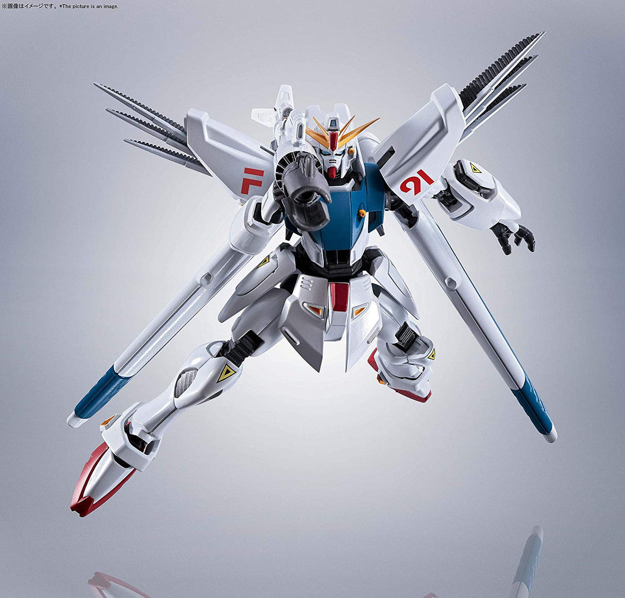 Bandai Robot Spirits (Side MS) Gundam F91 EVOLUTION-SPEC Figure