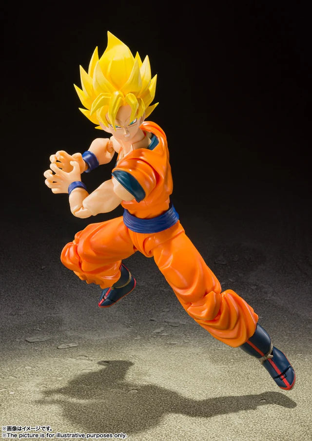 Bandai S.H. Figuarts Super Saiyan Full Power Son Goku Figure (Dragon Ball)
