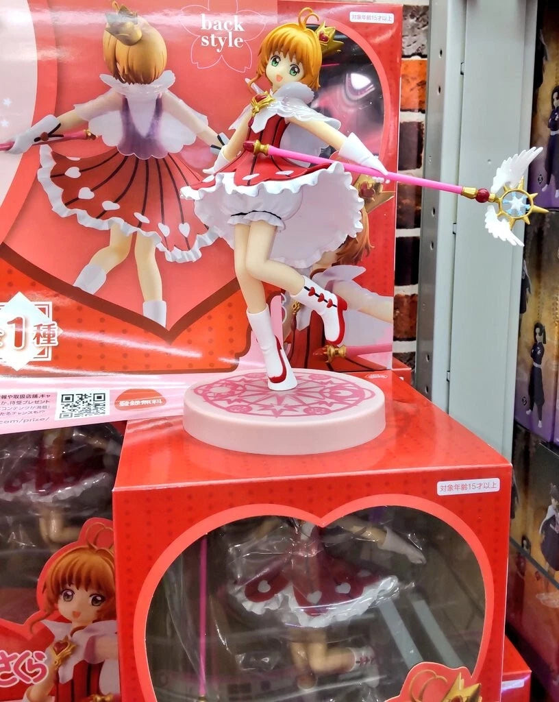 Furyu Cardcaptor Sakura Clear Card Sakura Kinomoto Rocket Beat Special Figure 19cm