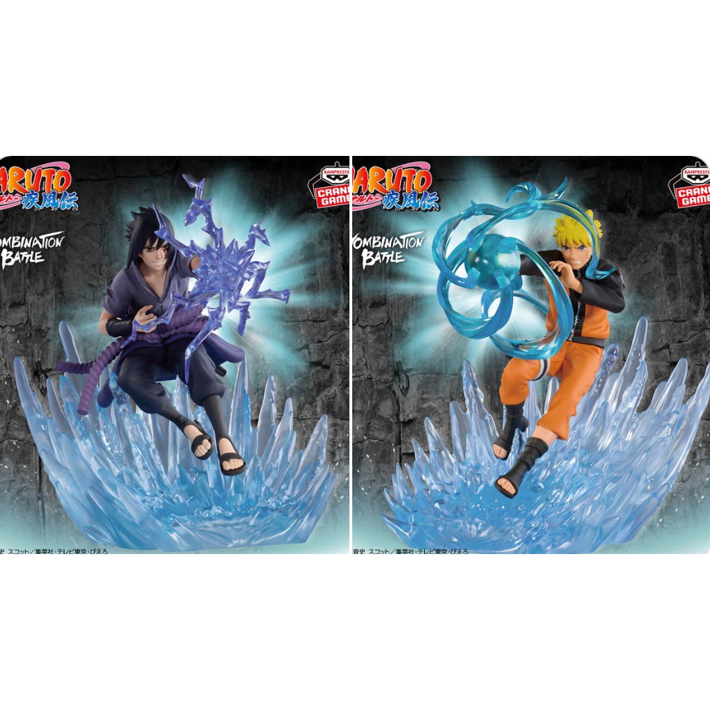 Naruto Shippuden Naruto Uzumaki & Sasuke Uchiha Combination Battle figure 14cm (Set of 2)