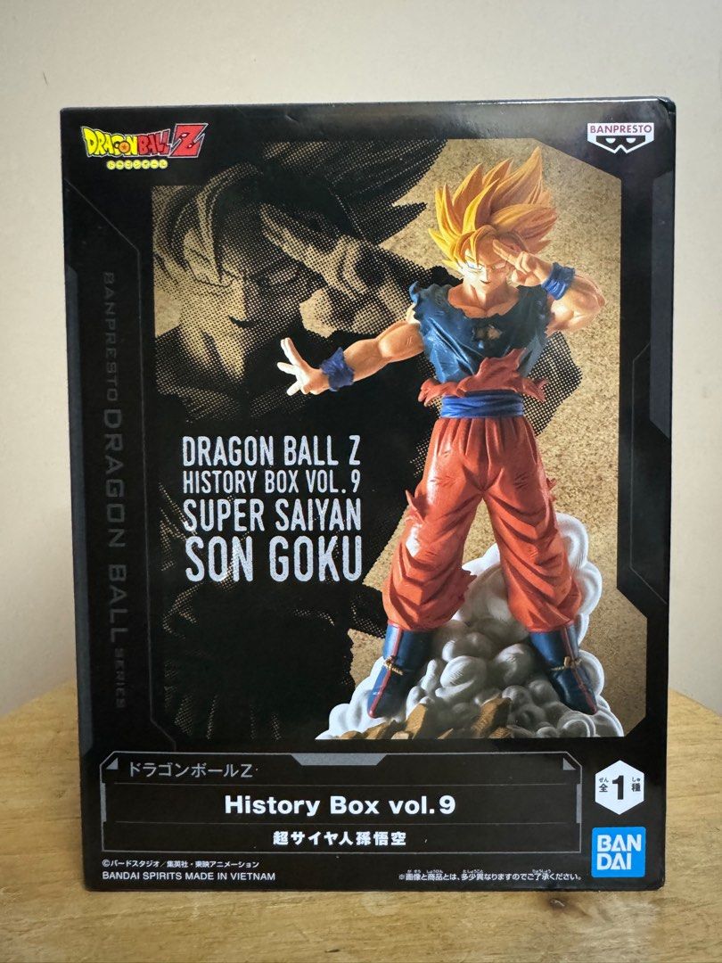 Banpresto - Dragon Ball Z History Box V9 Super Saiyan Son Goku Figure