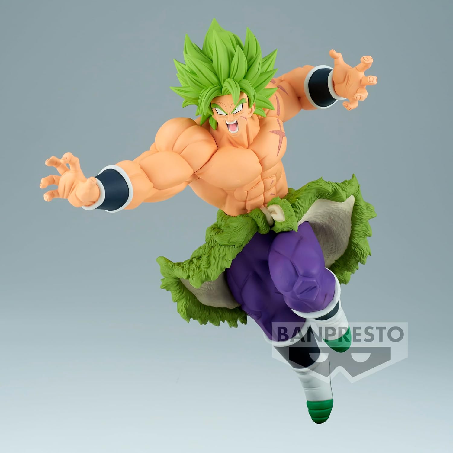Banpresto - Figurine Dragon Ball Z Super - Super Saiyan Broly Match Makers 19cm