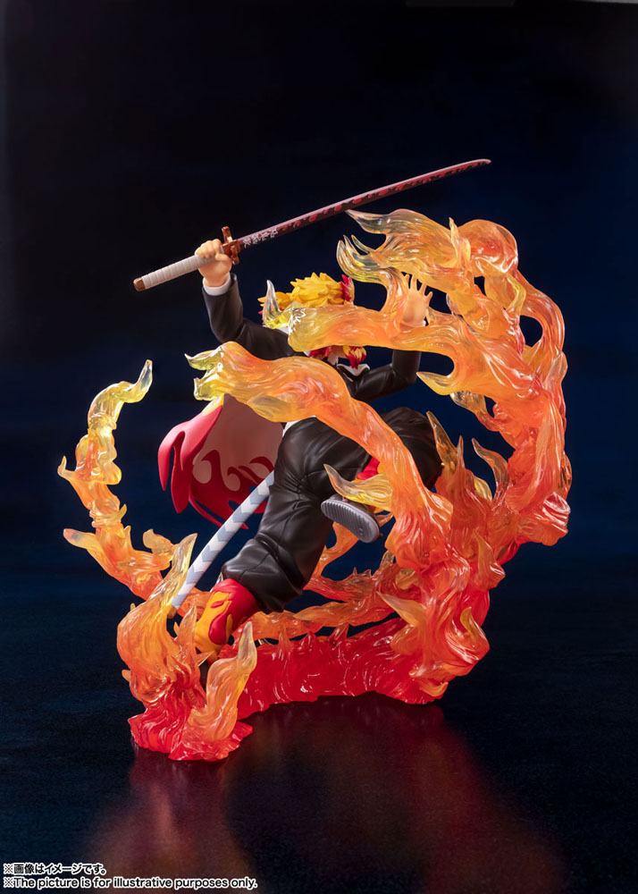 Bandai Figuarts ZERO Kyojuro Rengoku Flame Pillar Figure (Demon Slayer: Kimetsu no Yaiba)