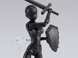 Bandai S.H.Figuarts BODY- CHAN DX SET 2 (Solid black Color Ver.)