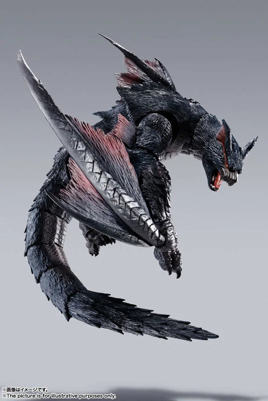 Bandai S.H. MonsterArts Nargacuga Figure (Monster Hunter)