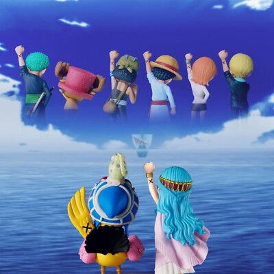 ONE PIECE World Collectable Figure The Sign of Our Friendship (Set of 7)