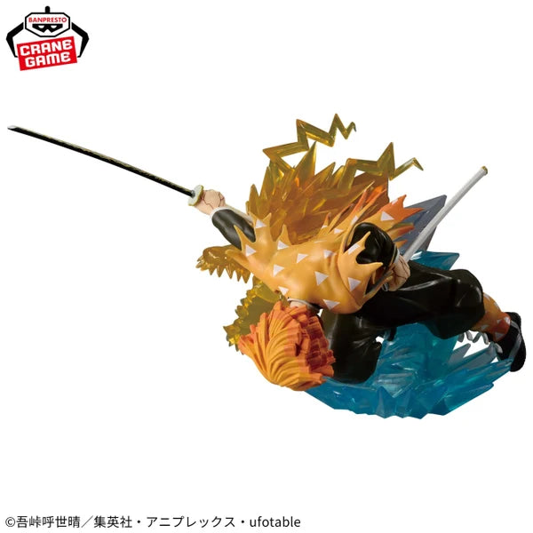 Banpresto Demon Slayer Vibration Stars Plus - Zenitsu Agatsuma vs Kaigaku (Set of 2)