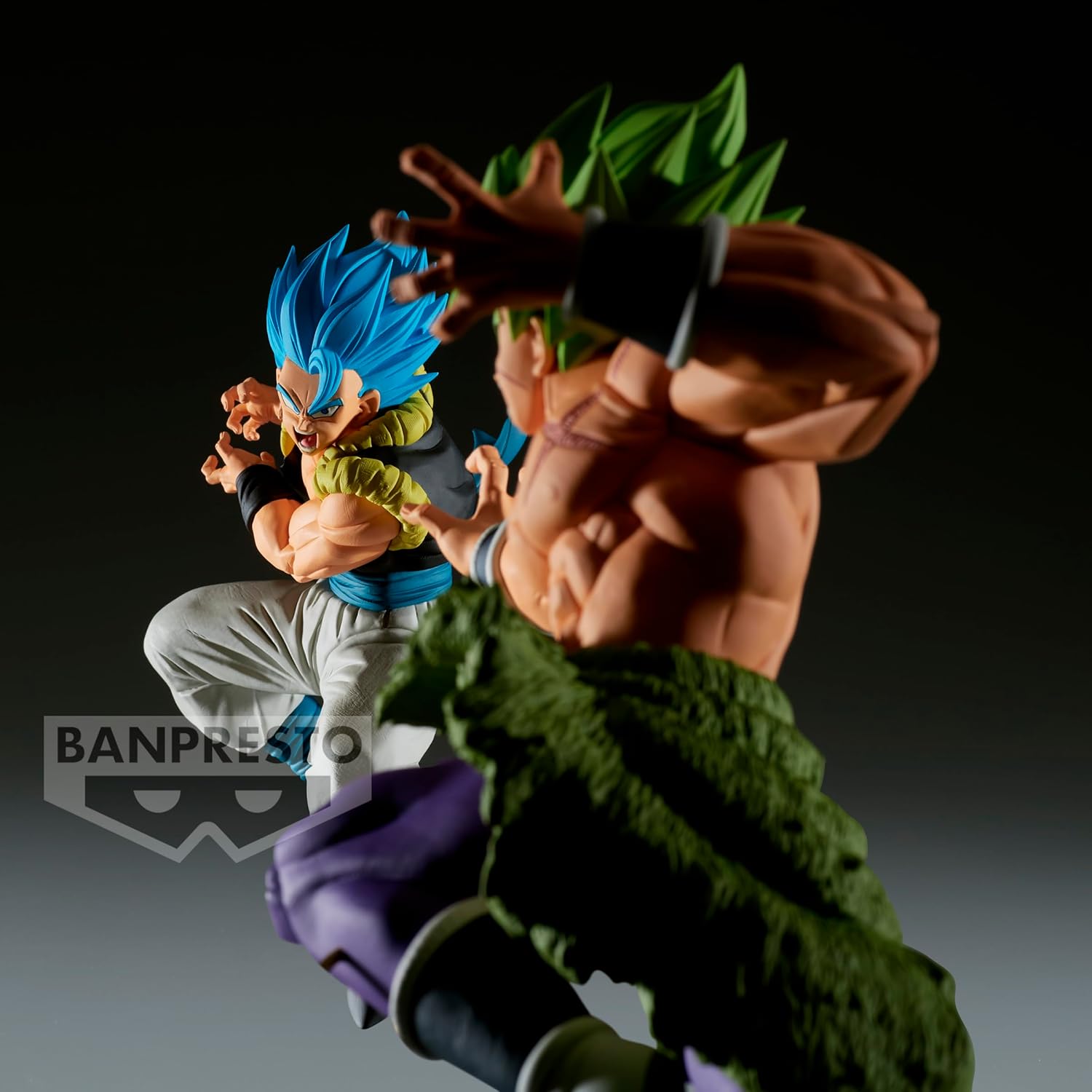 Banpresto - Figurine Dragon Ball Z - Gogeta Super Match Makers Ss God Ss 12cm