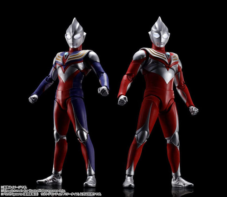 Bandai S.H. Figuarts (Shinkoccho Seihou) Ultraman Tiga Power Type Figure