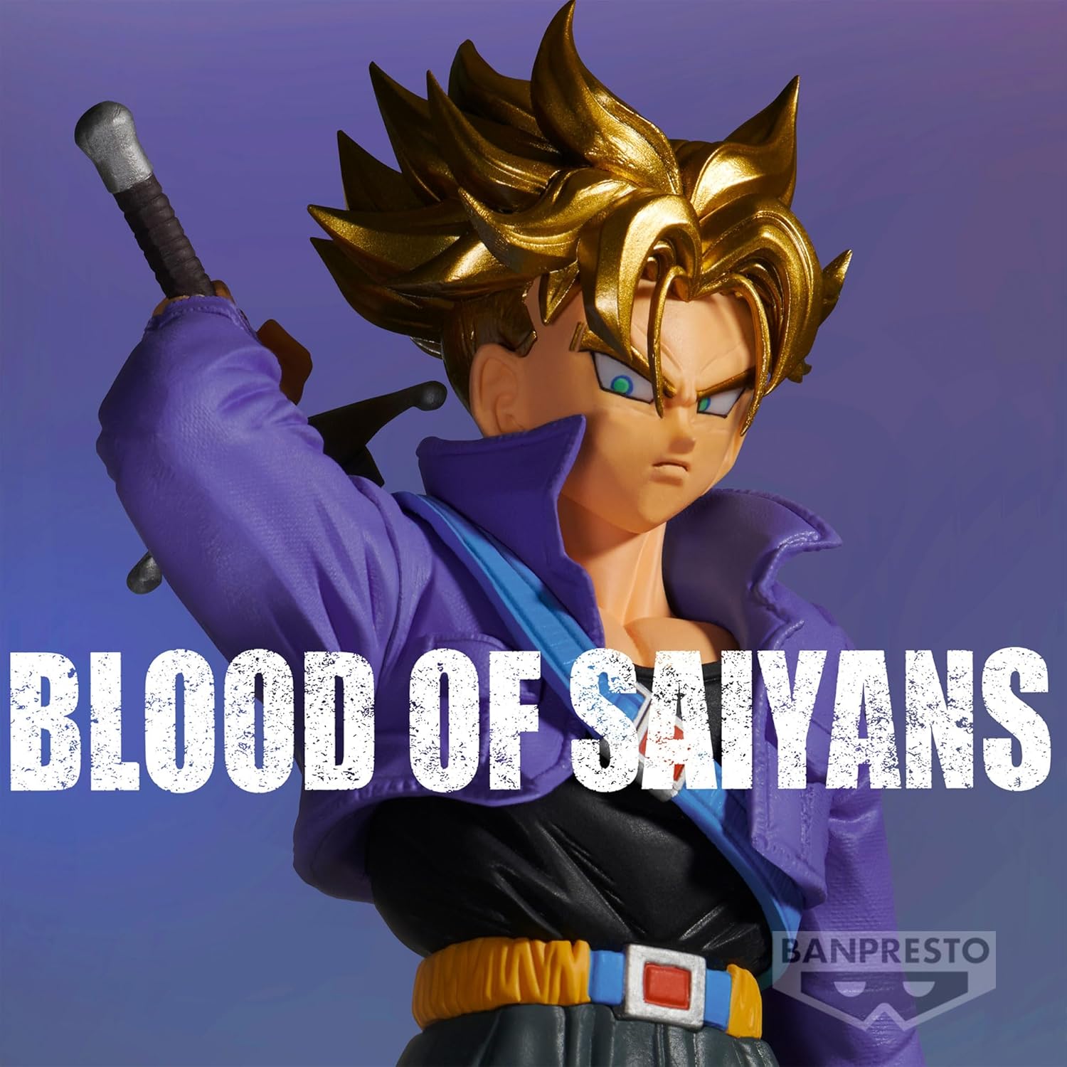 Dragon Ball Z Super Saiyan Trunks Blood of Saiyans figure 17cm