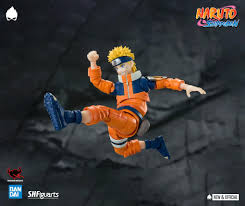 Bandai - S.H.Figuarts Naruto Uzumaki-The No.1 Most Unpredictable Ninja-