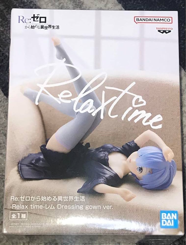 Banpresto Relax Time Cranenking Figure - Rem "Re:Zero -Starting Life in Another World-"