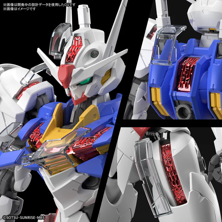 Bandai Full Mechanics Mobile Suit Gundam Witch of Mercury Gundam Aerial 1/100 Scale