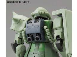 Bandai RG 04 Gundam MS-06F ZAKU II 1/144 Scale Kit