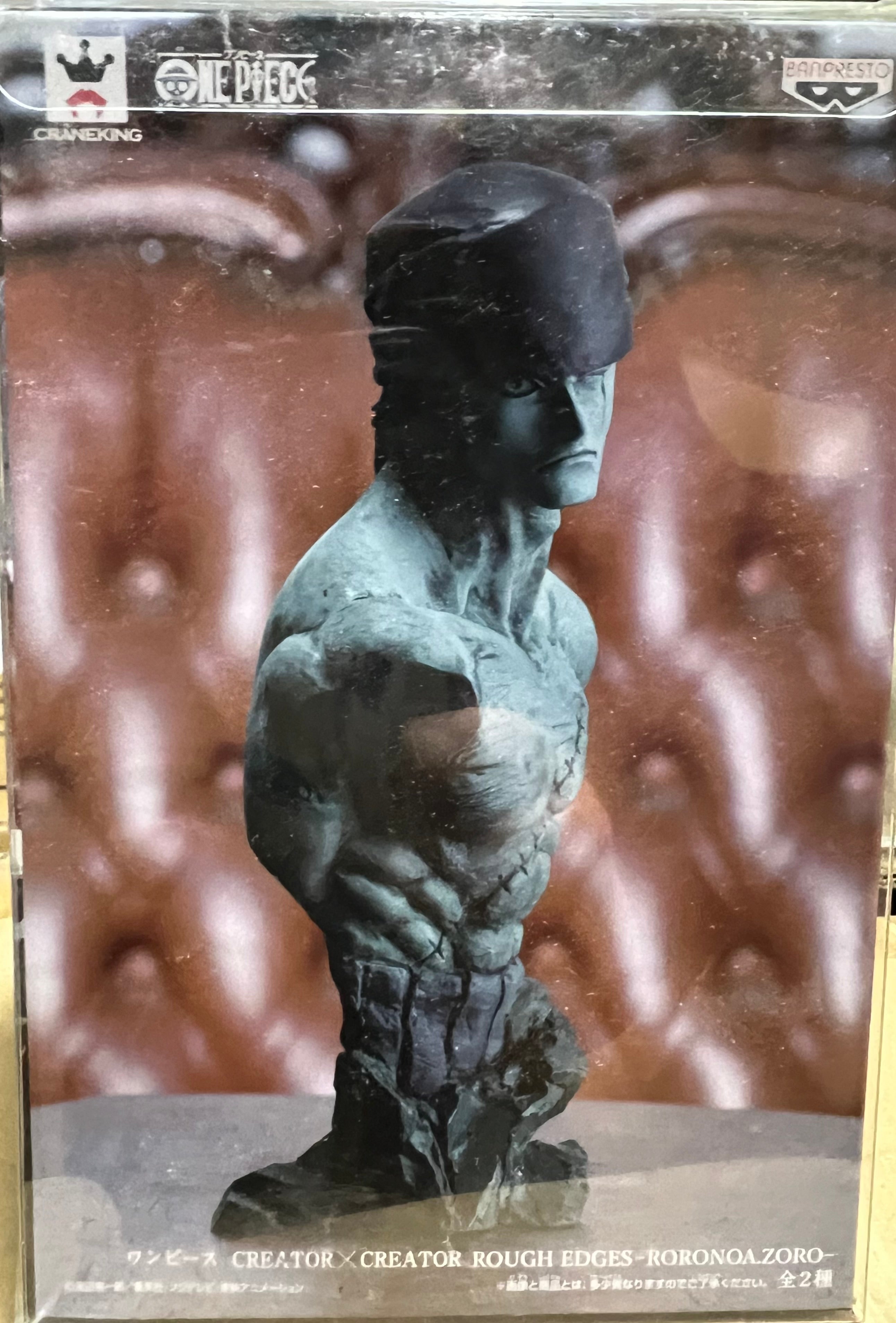 Banpresto One Piece Creator x Creator Rough Edges Roronoa Zoro Bust B