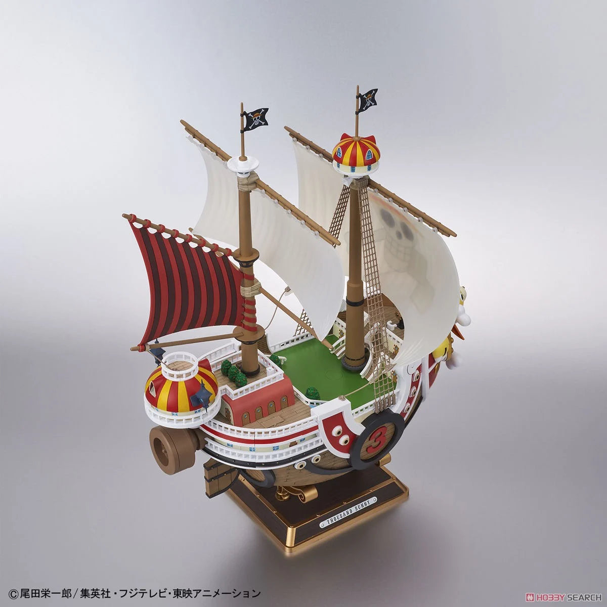 BANDAI MODEL KIT - ONE PIECE THOUSAND SUNNY LAND OF WANO Ver. - PLASTIC MODEL KIT 30cm