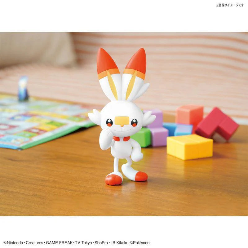 Pokemon Plastic Model Collection Quick!! 05 Scorbunny (Plastic model)