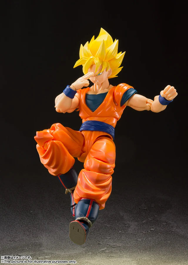 Bandai S.H. Figuarts Super Saiyan Full Power Son Goku Figure (Dragon Ball)