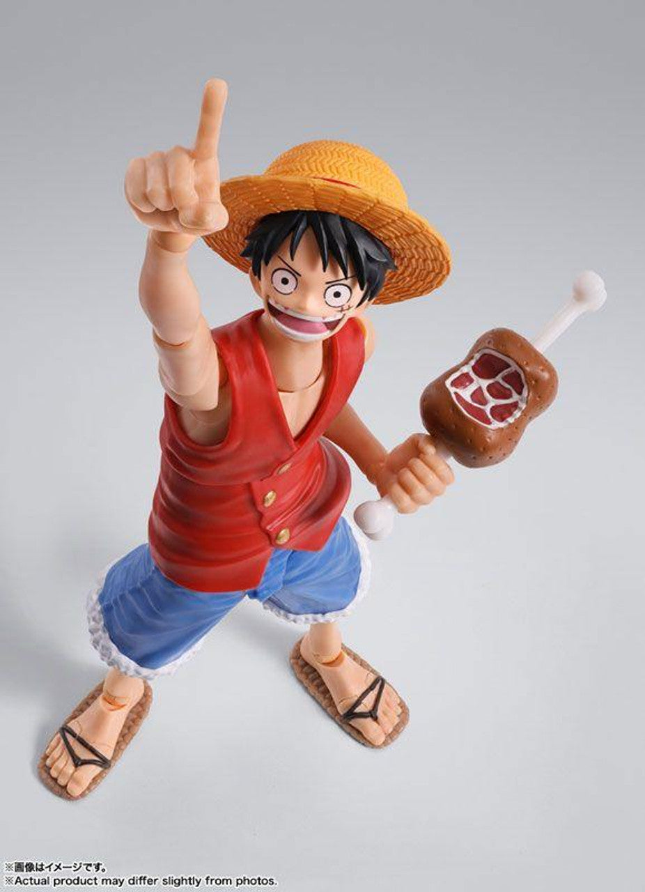 Bandai S.H. Figuarts Monkey D. Luffy -Romance Dawn- Figure (One Piece)