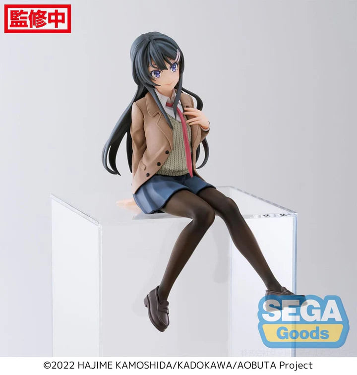 Sega PM Perching Figure Rascal Does Not Dream - Mai Sakurajima