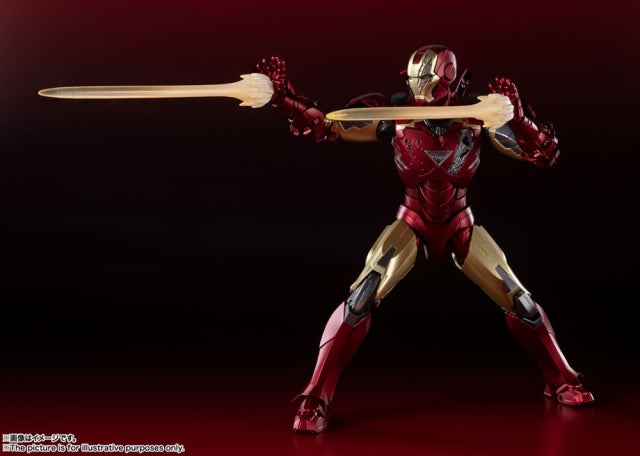 Bandai S.H. Figuarts Iron Man Mark VI Battle Damage Edition Figure (Avengers)