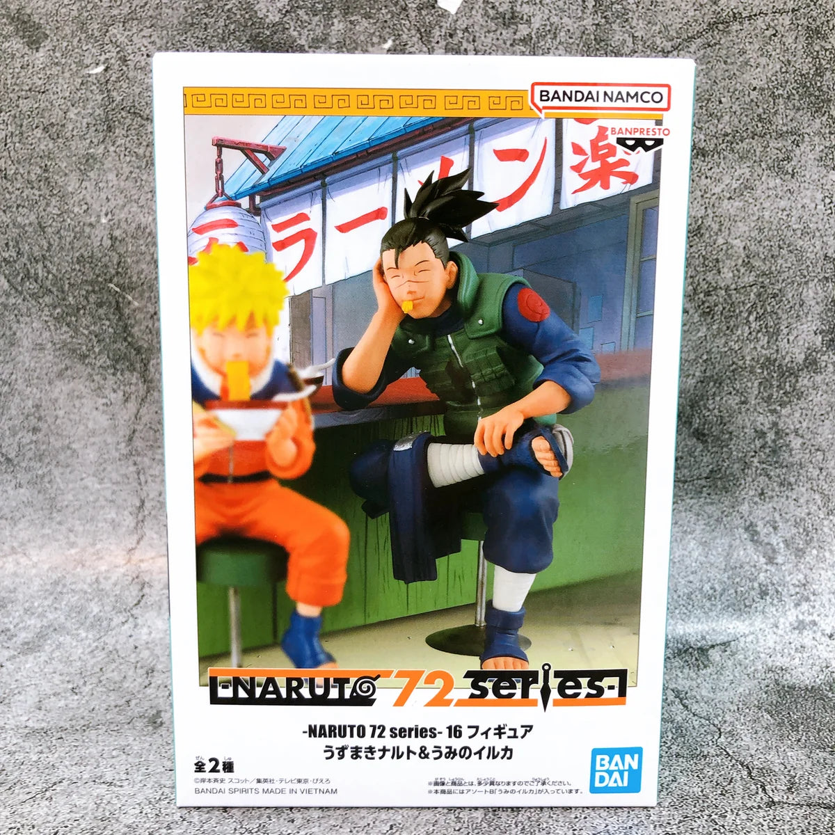 NARUTO - A MOMENT IN ICHIRAKU - NARUTO UZUMAKI & IRUKA UMINO 10cm & 12cm (Set of 2)