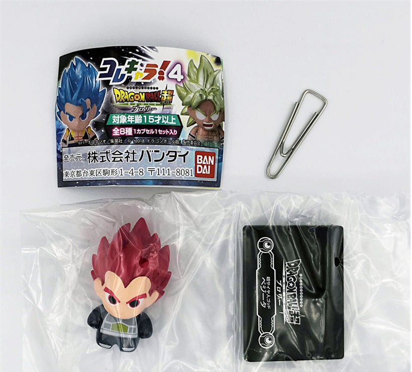 Dragon Ball Super Figure Vol 4 Bandai Collechara Gashapon Toys - SSGSS Gogeta