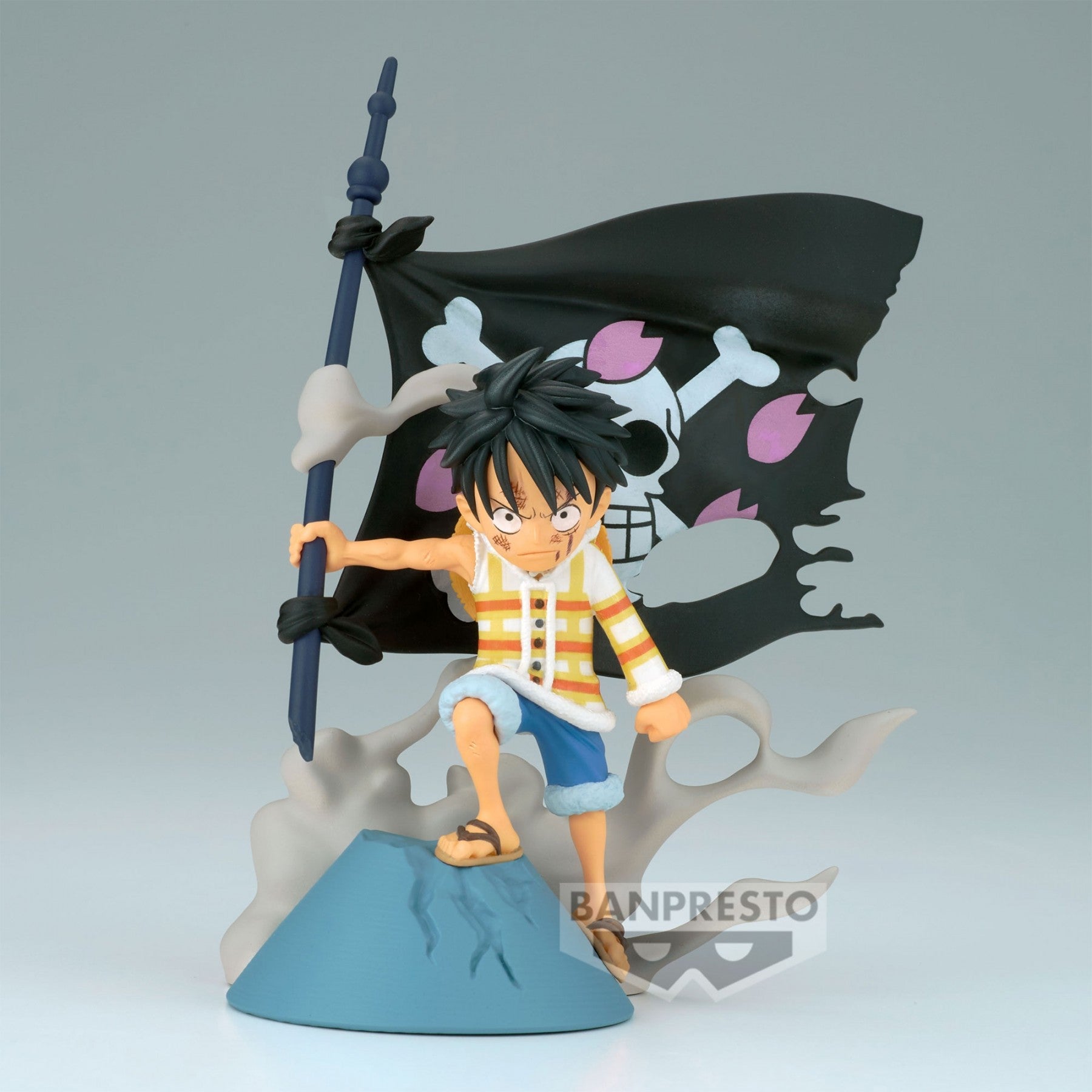 One Piece World Collectable Figure Log Stories Monkey D Luffy