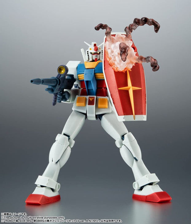 Bandai Robot Spirits -SIDE MS- The 08th MS Team Option Part Set 03 ver. A.N.I.M.E. 'Mobile Suit Gundam The 08th MS Team' Figure