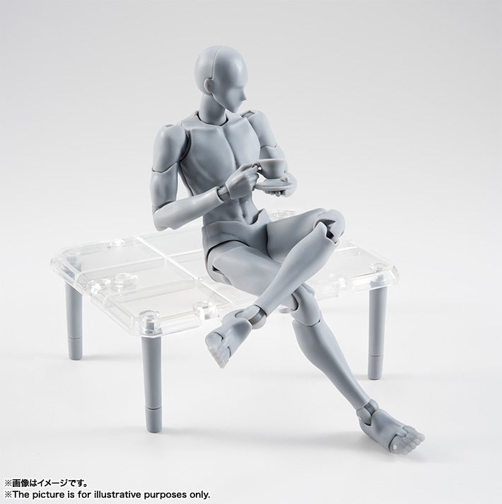 Bandai S.H.Figuarts Body-Kun Rihito Takarai Edition DX SET Gray Color Ver.