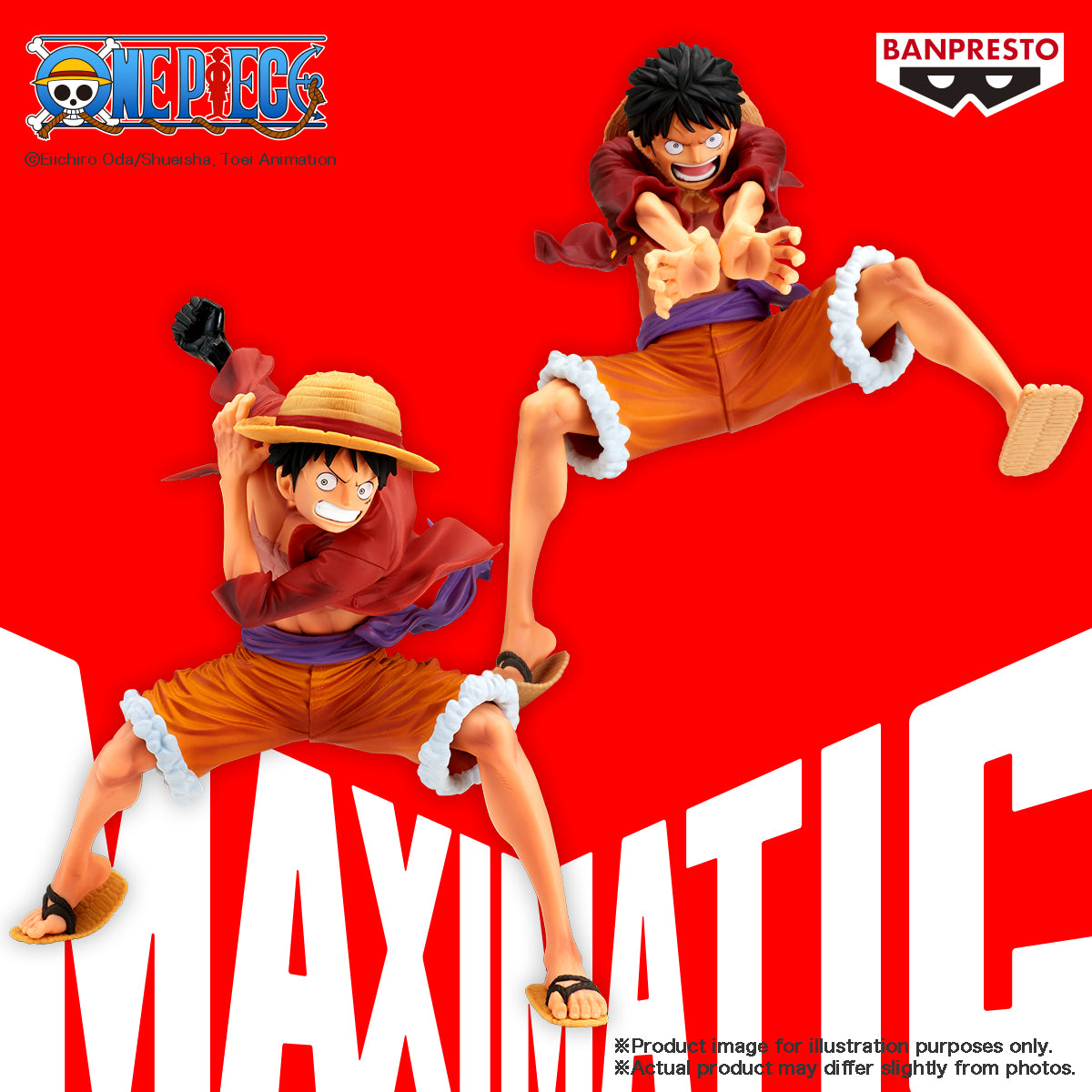 One Piece Maximatic Monkey D Luffy ver.A figure 21cm