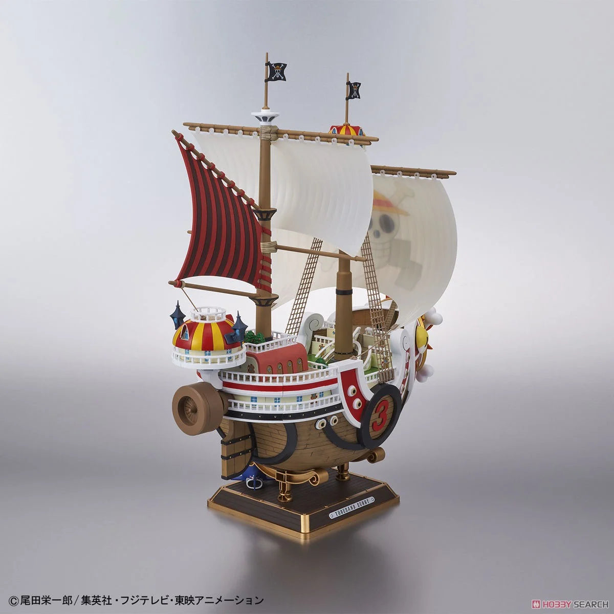 BANDAI MODEL KIT - ONE PIECE THOUSAND SUNNY LAND OF WANO Ver. - PLASTIC MODEL KIT 30cm