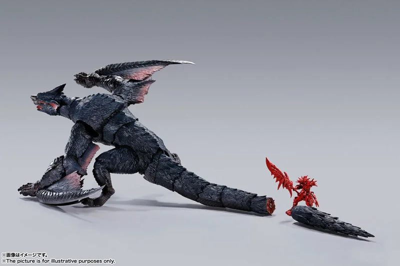 Bandai S.H. MonsterArts Nargacuga Figure (Monster Hunter)